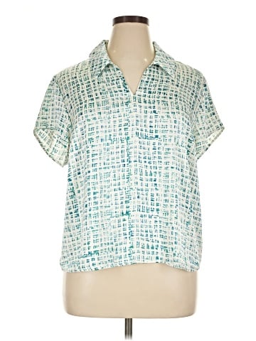 CAbi Short Sleeve Blouse (view 1)
