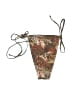 Musera Animal Print Brown Swimsuit Bottoms Size S - photo 2