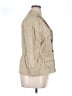 Christopher & Banks Tan 3/4 Sleeve Button-Down Shirt Size XL - photo 4
