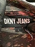 DKNY Jeans Camo Black Long Sleeve Blouse Size L - photo 7