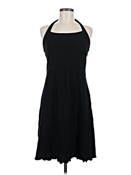 eileen fisher halter dress Eileen Fisher Daze-Print Silk Halter Dress, Limestone, Women's, XS