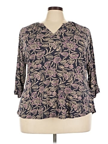 Lucky Brand 3/4 Sleeve Blouse (view 1)