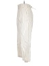 Stradivarius Stripes Ivory Casual Pants Size 8 - photo 5