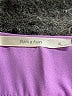 Fun2Fun 100% Polyester Purple Short Sleeve Blouse Size XL - photo 7