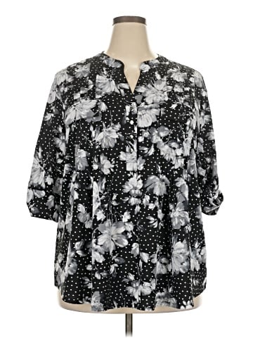 Cocomo 3/4 Sleeve Blouse (view 1)