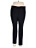 Lands' End Solid Black Dress Pants Size 1X - photo 1