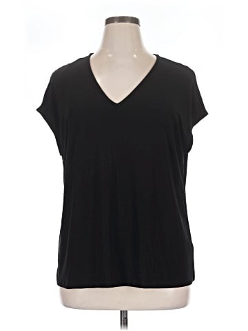 Halogen Short Sleeve Top (view 1)