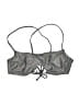 No Boundaries Metallic Gray Swimsuit Top Size M - photo 1