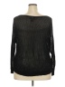 Lane Bryant Metallic Black Pullover Sweater Size 18 - 20 Plus - photo 2