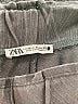 Zara 100% Cotton Gray Casual Pants Size XS - photo 7