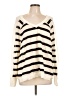 We the Free Stripes Ivory Pullover Sweater Size L - photo 1