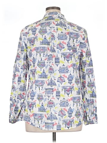 Talbots Long Sleeve Button-Down Shirt (view 2)