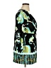 Elementz Teal 3/4 Sleeve Blouse Size XL - photo 4