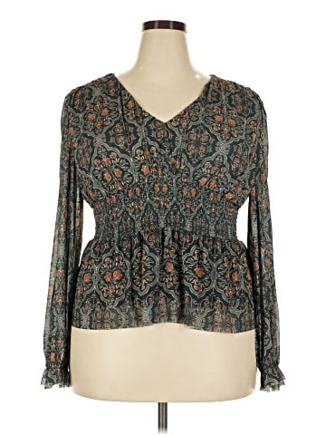 DR2 Long Sleeve Blouse (view 1)