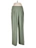 Nine West 100% Polyester Solid Green Casual Pants Size M - photo 1