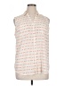 Talbots 100% Polyester Ivory Sleeveless Blouse Size XL - photo 1