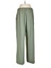 Nine West 100% Polyester Solid Green Casual Pants Size M - photo 2