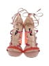 Nine West Color Block Pink Sandals Size 7 - photo 2