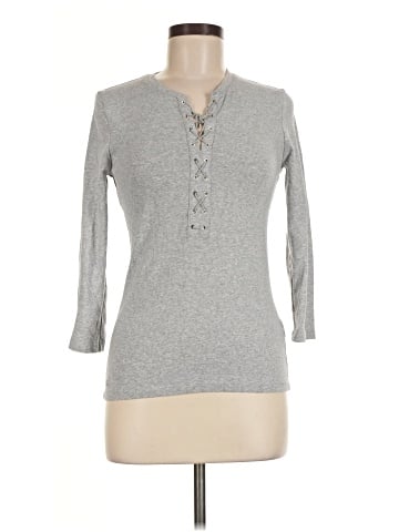Lauren by Ralph Lauren 3/4 Sleeve Top (view 1)