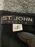 St. John Black Sleeveless T-Shirt Size M - photo 7