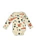 Gerber Print Ivory Long Sleeve Onesie Size Newborn - photo 1