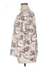 DR2 100% Polyester Paisley Ivory Short Sleeve Blouse Size XL - photo 5