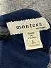 Monteau Blue Short Sleeve Henley Size L - photo 7