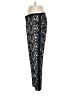 Halogen Print Black Casual Pants Size 6 - photo 5