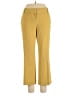 The Limited Solid Yellow Casual Pants Size 12 - photo 1