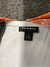 Torrid 100% Polyester Print Orange Casual Dress Size 3X Plus (3) - photo 7