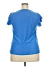 Adrienne Vittadini Blue Short Sleeve Blouse Size XXL - photo 2