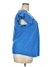 Adrienne Vittadini Blue Short Sleeve Blouse Size XXL - photo 4