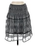 Max Studio Polka Dots Gray Casual Skirt Size S - photo 1
