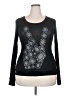 Lauren Moshi Black Long Sleeve Top Size XXL - photo 1