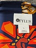 Stylus 100% Polyester Blue Long Sleeve Blouse Size L - photo 7