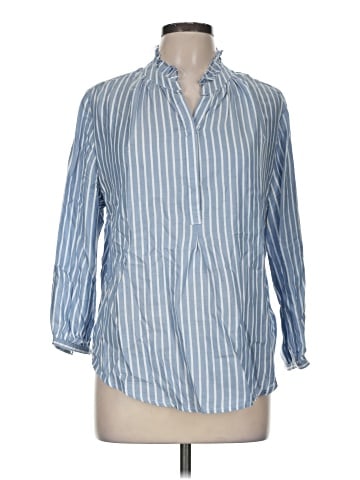 BeachLunchLounge 3/4 Sleeve Button-Down Shirt (view 1)