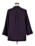 Lands' End 100% Polyester Purple 3/4 Sleeve Blouse Size 20 - photo 2