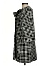 Club Monaco Houndstooth Black Wool Coat Size S - photo 5