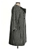 Club Monaco Houndstooth Black Wool Coat Size S - photo 4