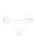 Born Primitive Solid White Swimsuit Bottoms Size M - photo 1
