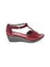 Munro American Burgundy Wedges Size 6 1/2 (wide) - photo 1