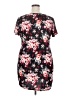 Bobbie Brooks Floral Black Casual Dress Size 2X - photo 2