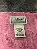 L.L.Bean Pink Wool Pullover Sweater Size L - photo 7