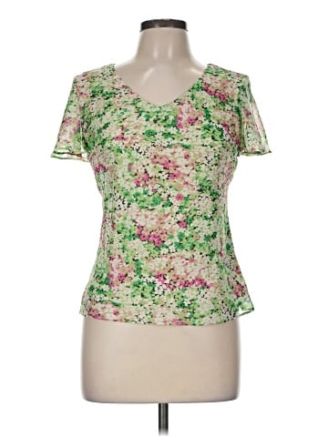 Karin Stevens Short Sleeve Blouse (view 1)