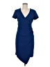 Bisou Bisou Blue Casual Dress Size 6 - photo 1