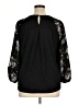 DressBarn Black 3/4 Sleeve Top Size 1X - photo 2