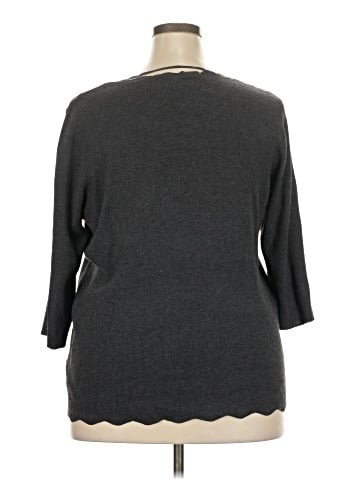 Cable & Gauge Pullover Sweater (view 2)