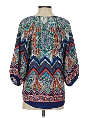 Renee C. 3/4 Sleeve Blouse (view 2)
