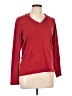 St. John's Bay 100% Cotton Red Long Sleeve Top Size L - photo 1