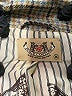 Juicy Couture 100% Wool Tweed Gold Wool Blazer Size M - photo 6